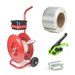 composite polyester strapping kit - ultimate warehouse strapping solution 